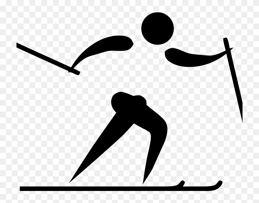 Clip Art Cross Country Skiing Png Download (5478817) PinClipart