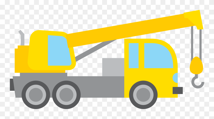 Car Heavy Equipment Vehicle Clip Art - Heavy Equipment Construction Car Clipart - Png Download