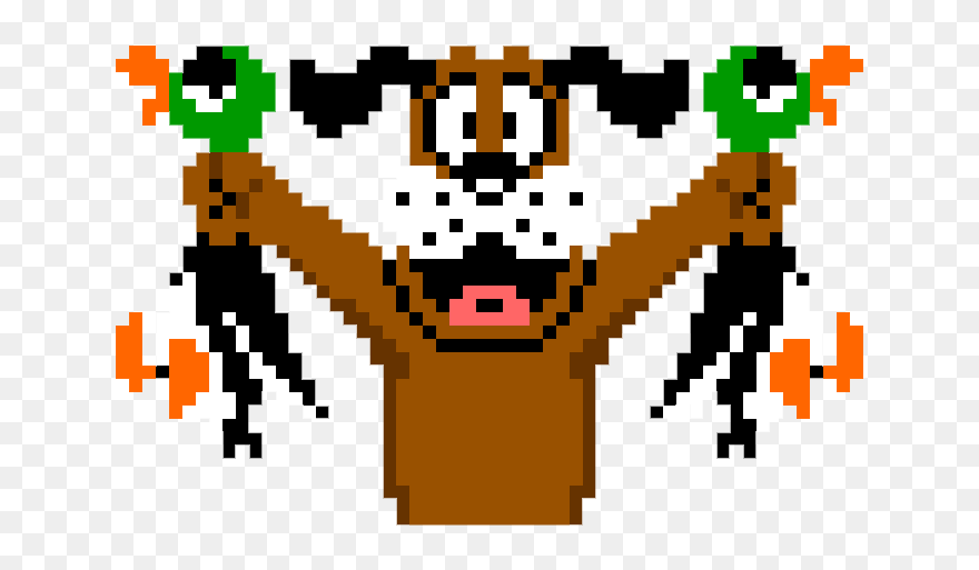 Duck Hunt Hunting Dog Wii U - Duck Hunt 8 Bit Clipart