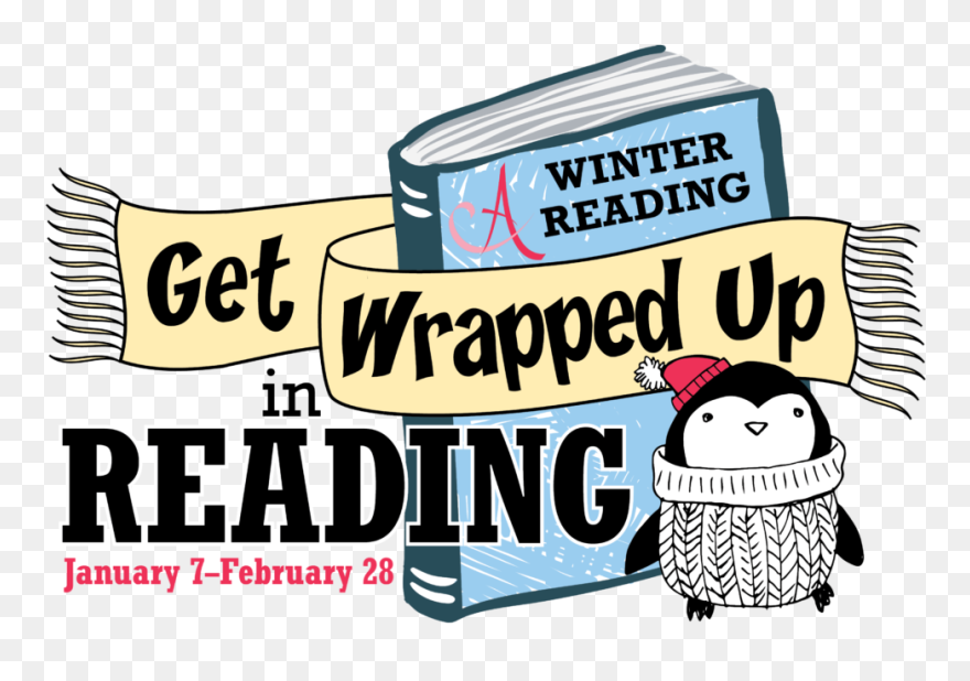 Get Wrapped Up In Reading Clipart