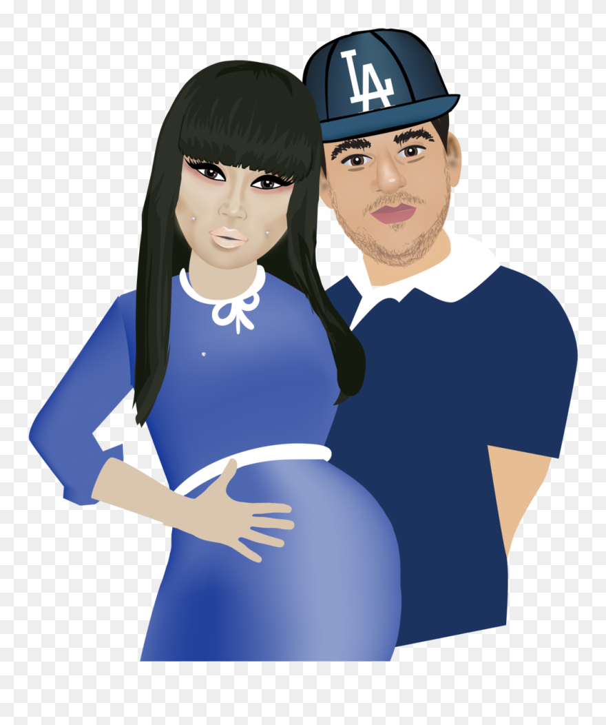 Blac Chyna Emoji Slapping Kylie Clipart