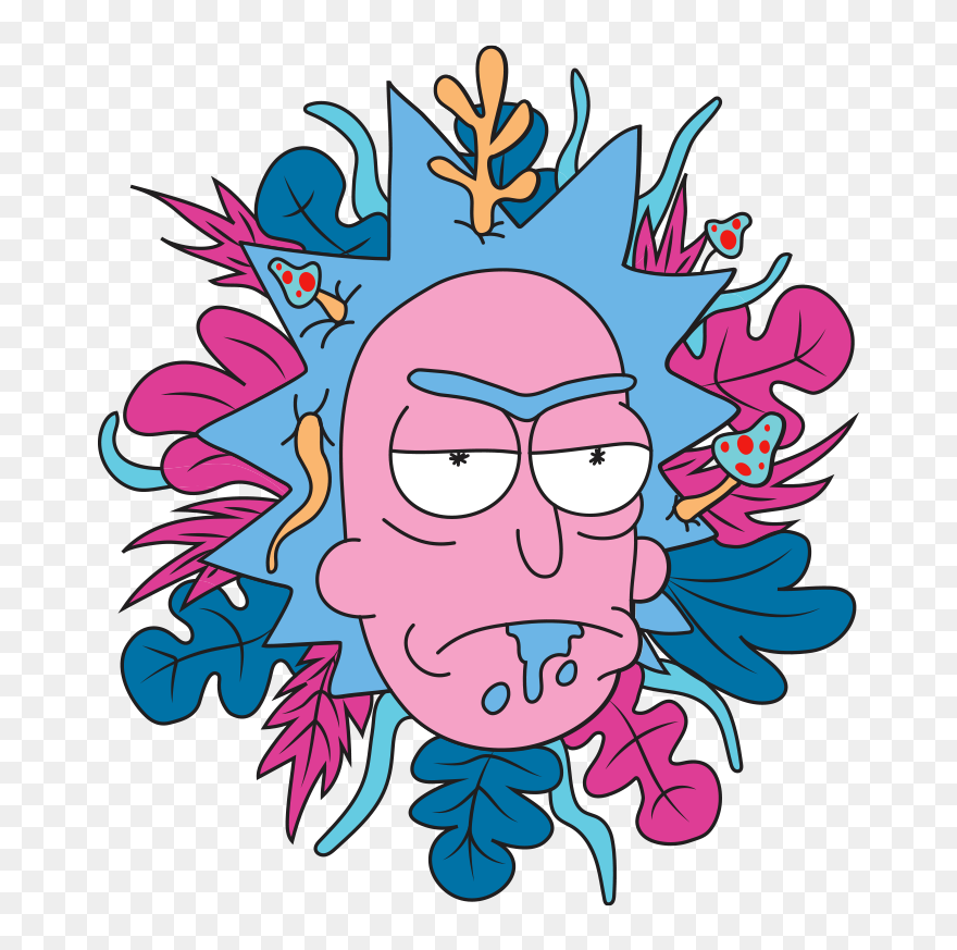 Rick And Morty Primitive Clipart
