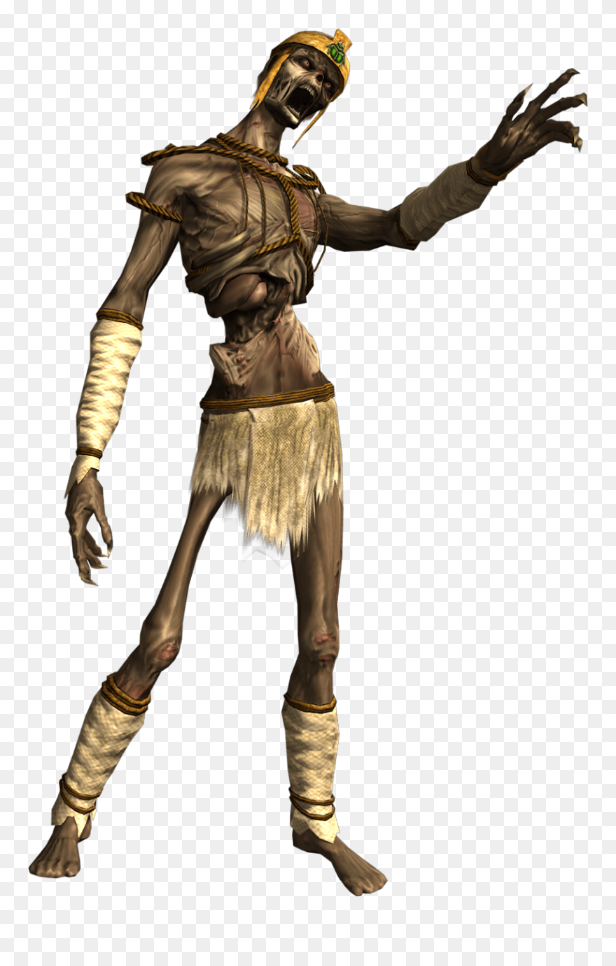 Tomb Raider Mummy Clip Arts - Tomb Raider Mummy - Png Download
