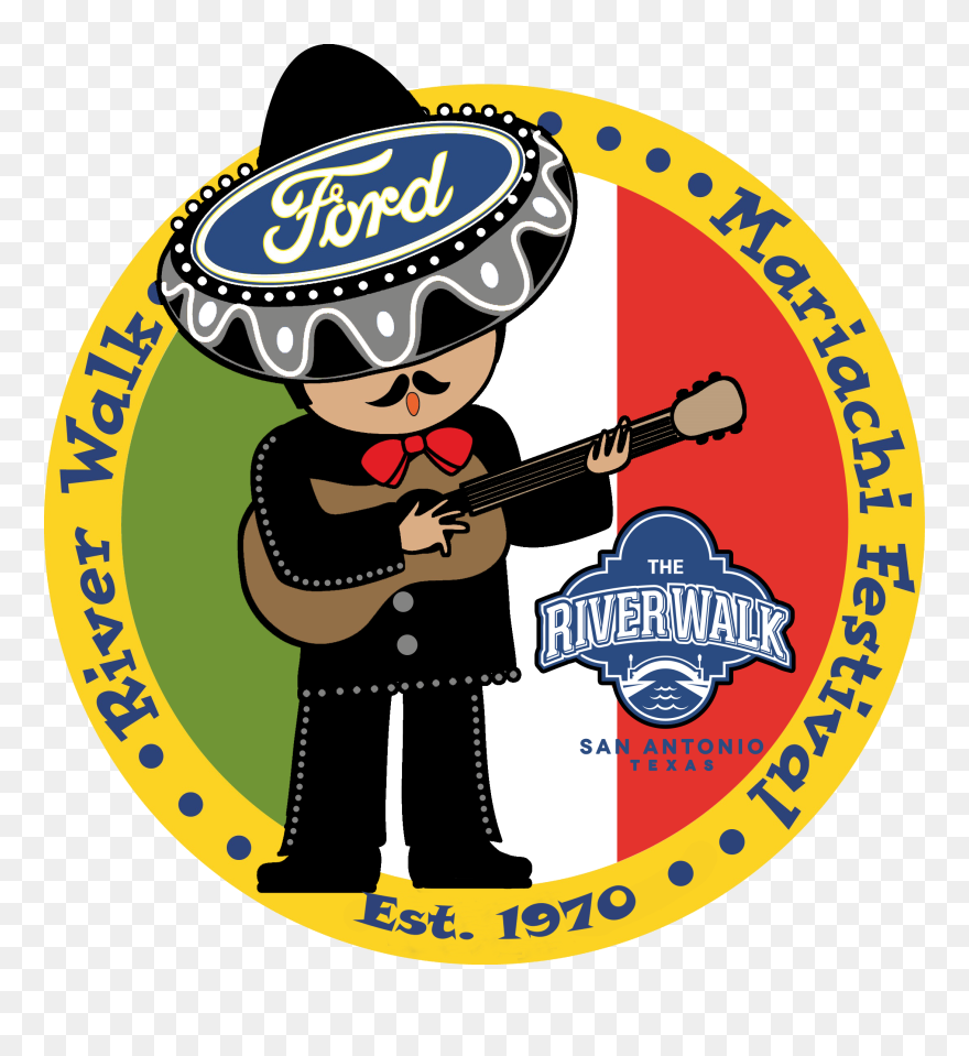 Transparent Mariachi Band Clipart - San Antonio Riverwalk - Png Download