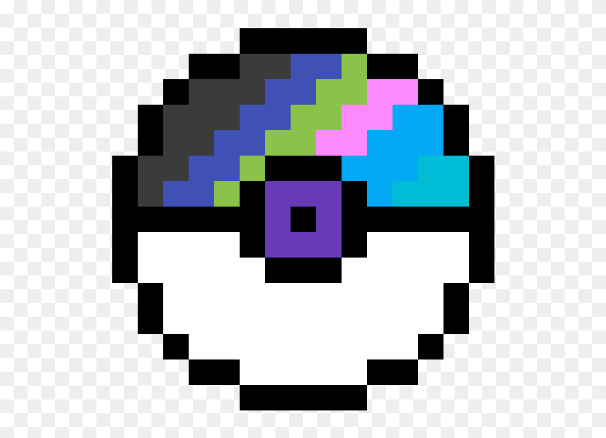 Pokeball Png Pic - Pixel Art Pokeball Clipart