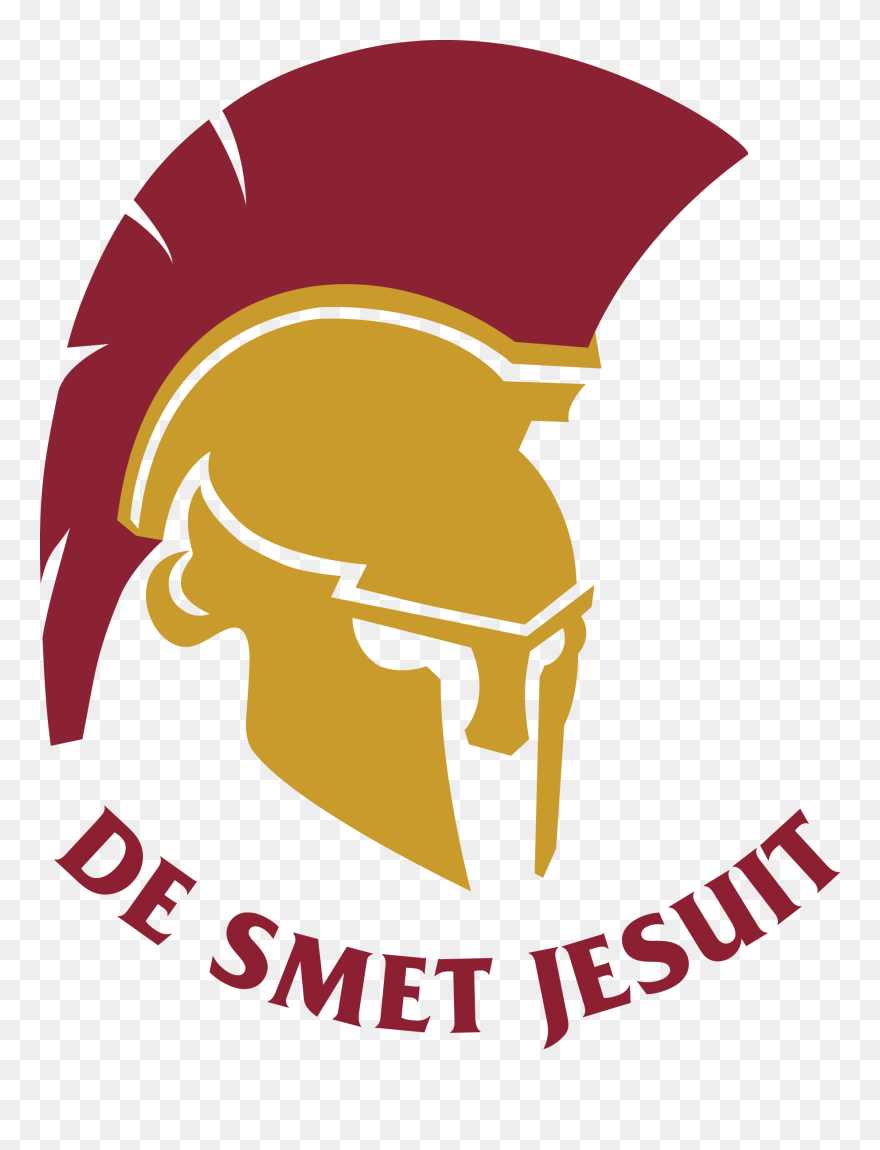 De Smet Jesuit Spartans Logo Clipart