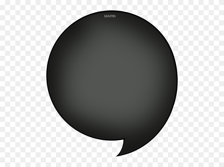 Black Comma - Vinyl Record Clipart