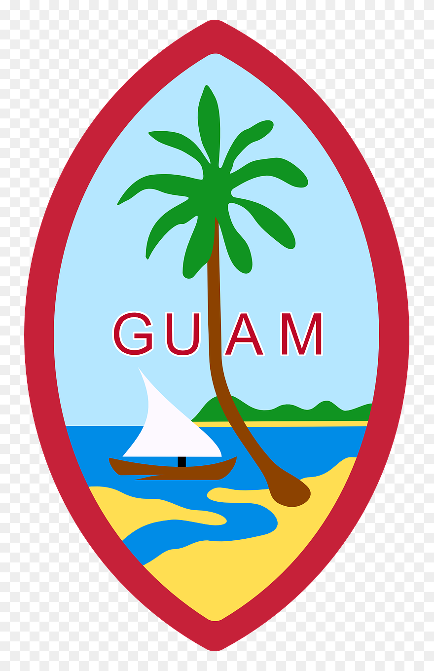 Guam Flag Clipart