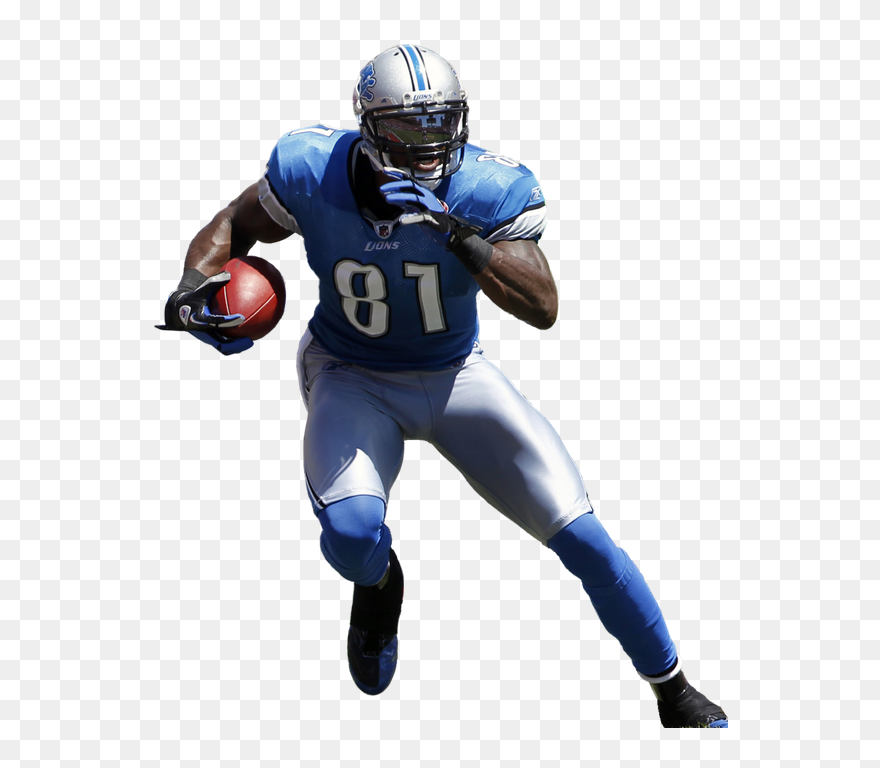 Football Player Player Cutouts Resource Graphics Off - Sports Clipart