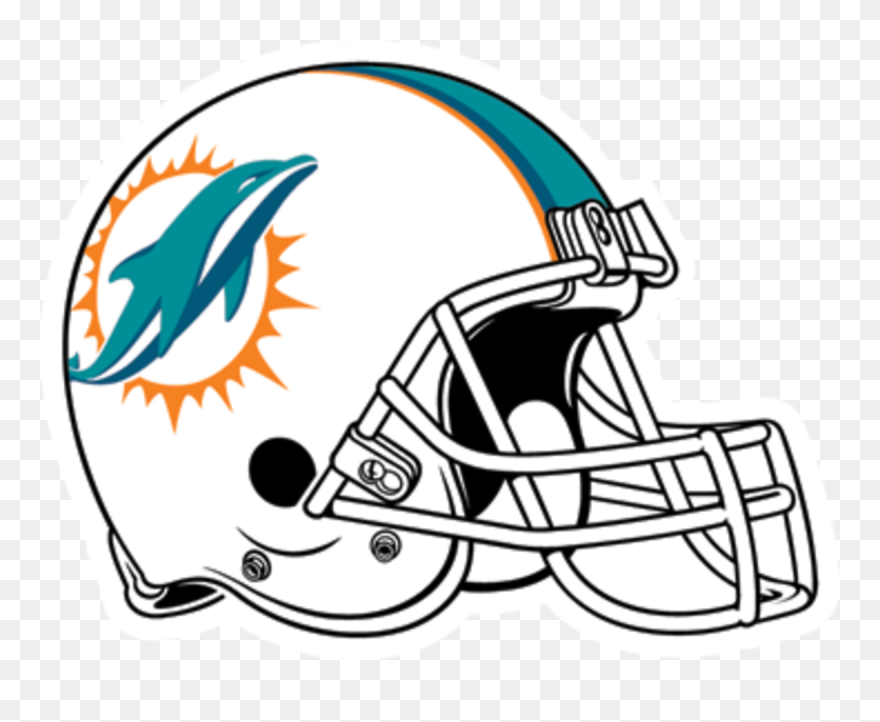 Bills Helmet - Miami Dolphins Helmet Logo Clipart
