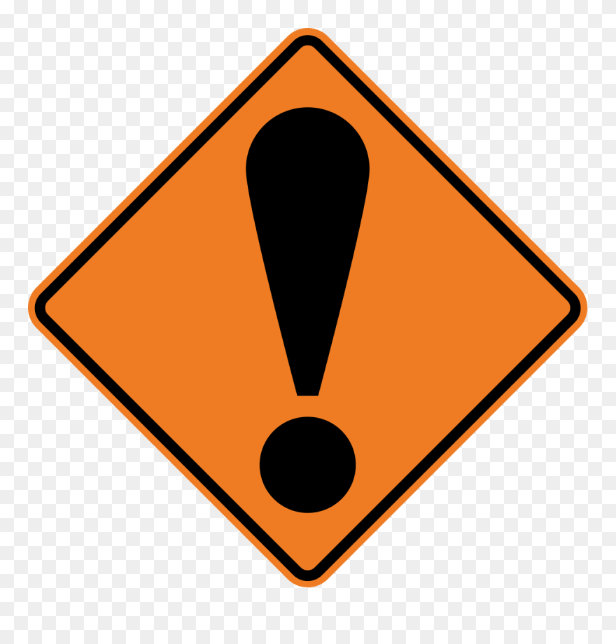 No Road Marking Sign Clipart