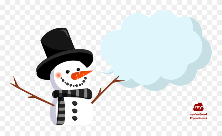 Snowman Logo Fhd 03 - Illustration Clipart