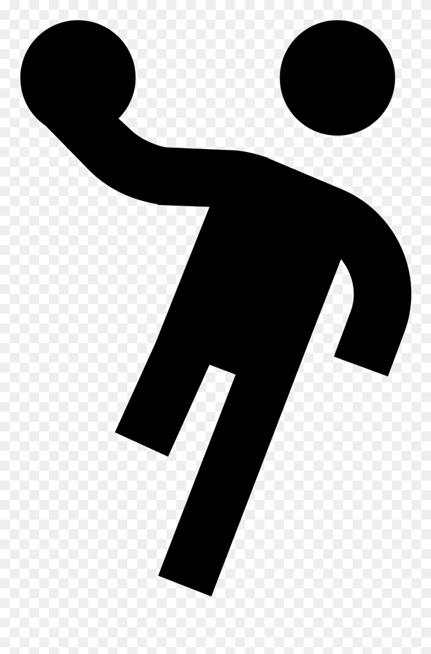 Handball Sport Computer Icons Volleyball Football - Handball Icon Png Clipart
