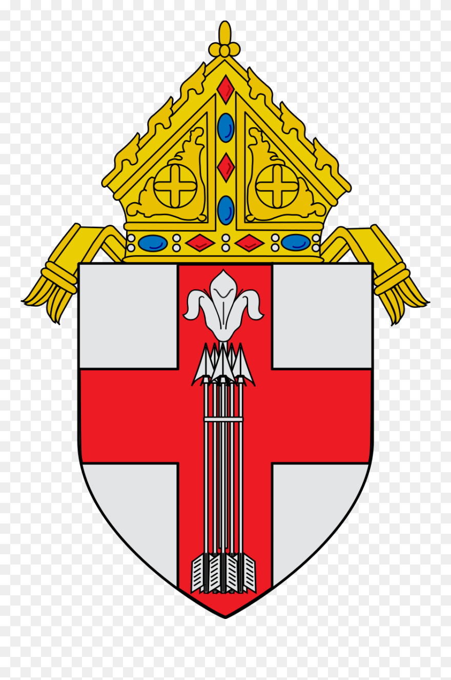 Teeth Clipart Chevron - Archdiocese Of Newark Coat Of Arms - Png Download