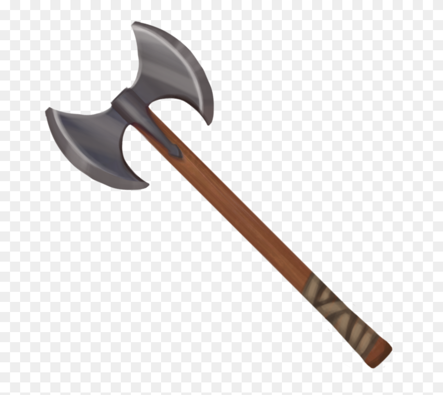 Battleaxe Pollaxe - Transparent Battle Axe Clip Art - Png Download