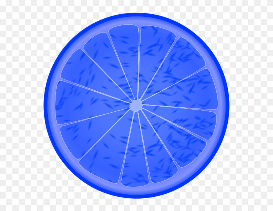 Orange - Slice - Vector - Circle Clipart
