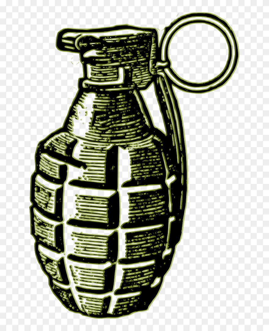 Grenade Clip Art - Png Download