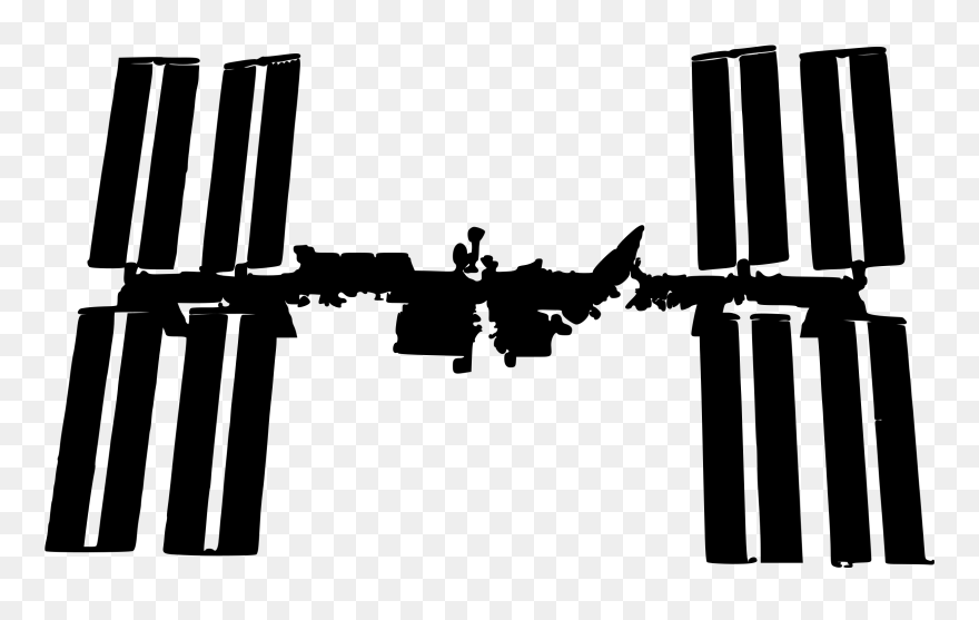 Transparent Space Clip Art - International Space Station Clip Art - Png Download