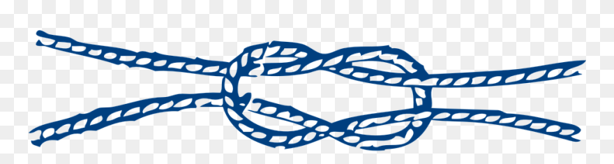 Knoten Seil String Gebunden V - Heart Knot Png Clipart