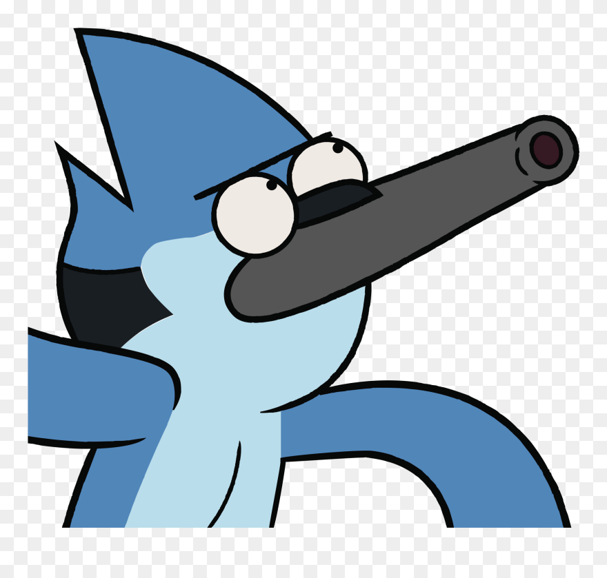 Transparent Boomerang Clip Art - Mordecai Regular Show - Png Download