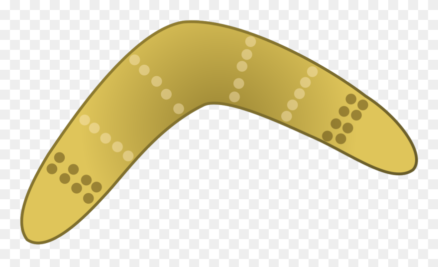 Boomerang 01 Svg Clip Arts - Illustration - Png Download