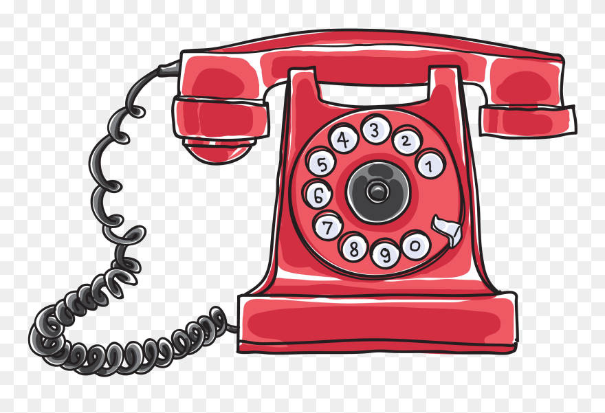 Northland Farm And Garden Center - Old Dial Phone Clipart - Png Download