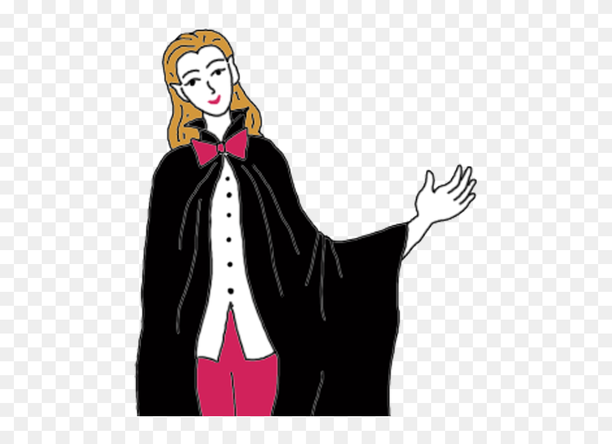 Dracula Clipart Female - Hot Female Vampire Bite - Png Download