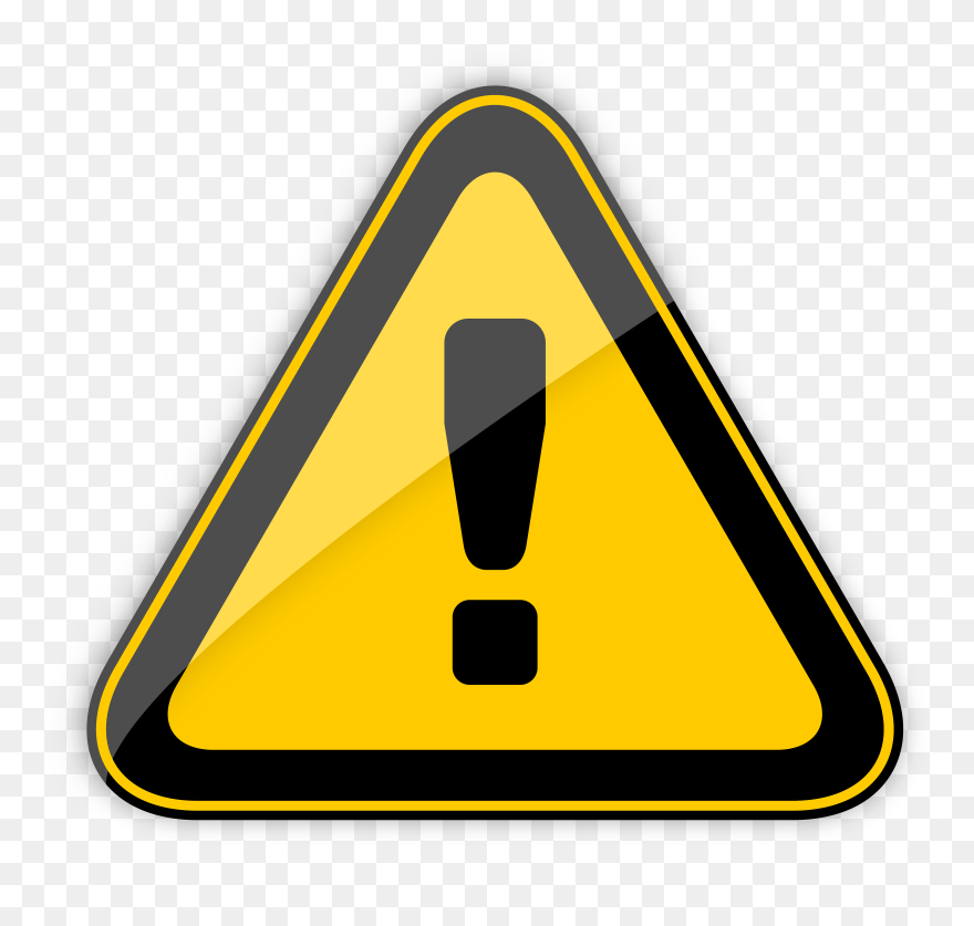 Danger Warning Sign Png Clipart - High Voltage Sign Clipart Transparent Png