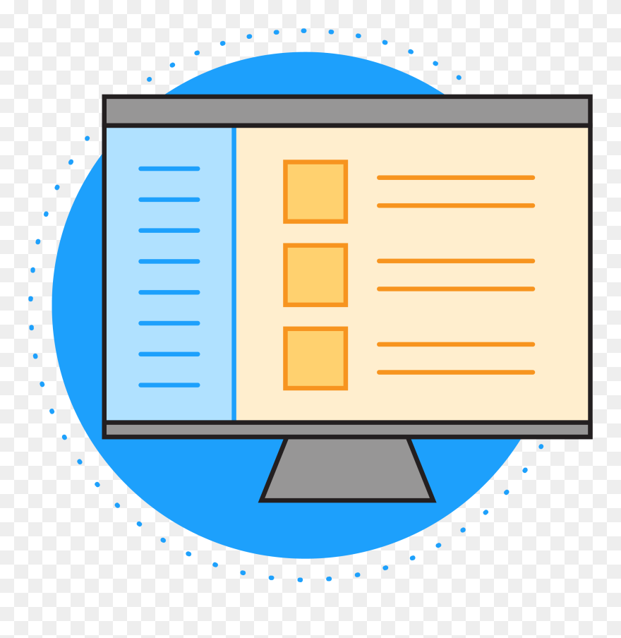 Advantage Icons Home Ecomm Blue - Circle Clipart