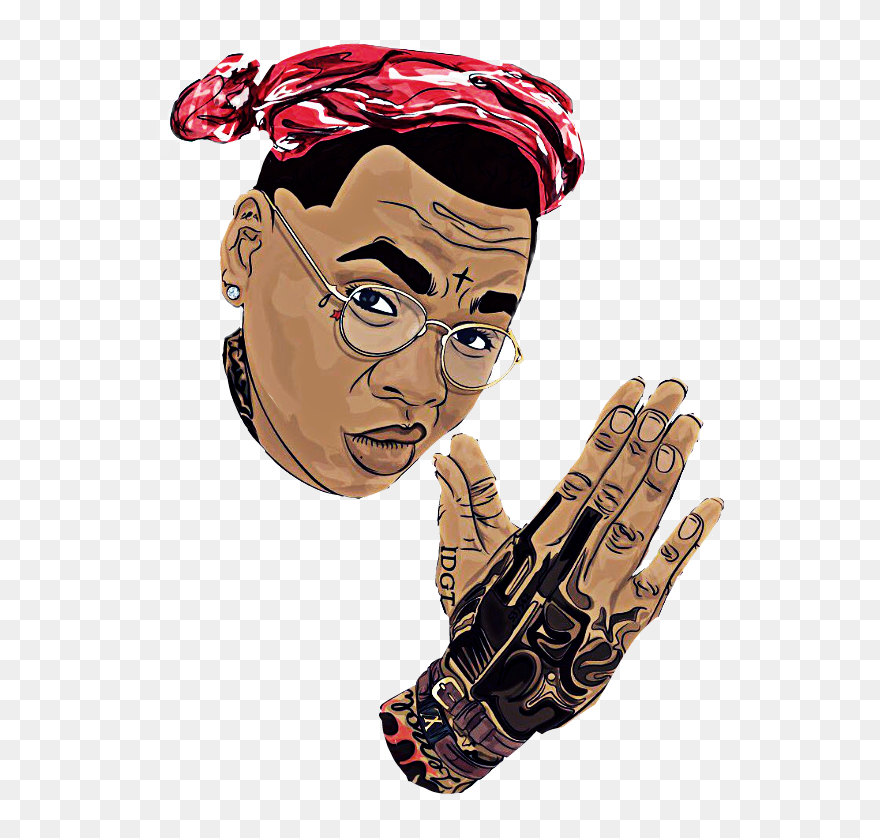 Kevingatesbwaidgtislah - Drawing Kevin Gates Sketch Clipart