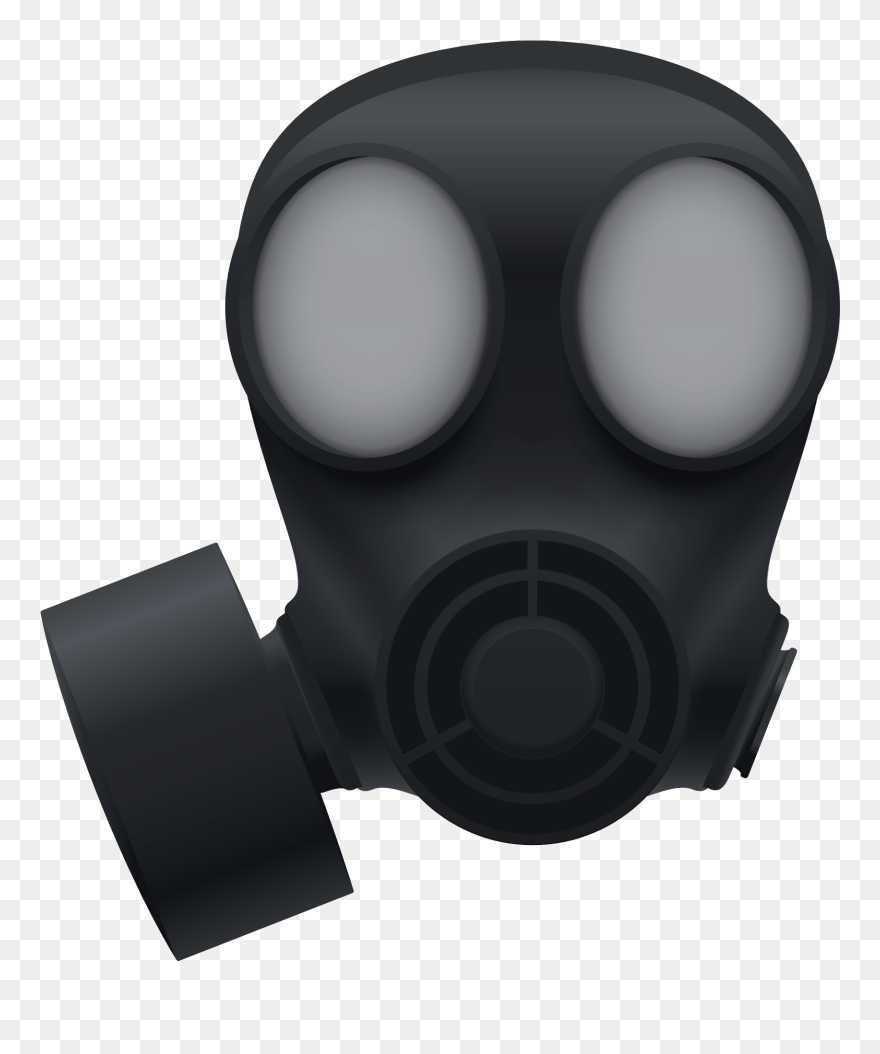 Gas Mask Vector Png Download - Gas Mask Transparent Clipart