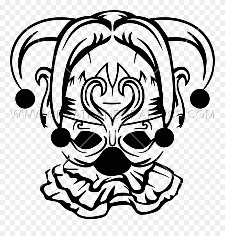 Mardi Gras Mask Free Stock Black And White Huge Freebie Clipart