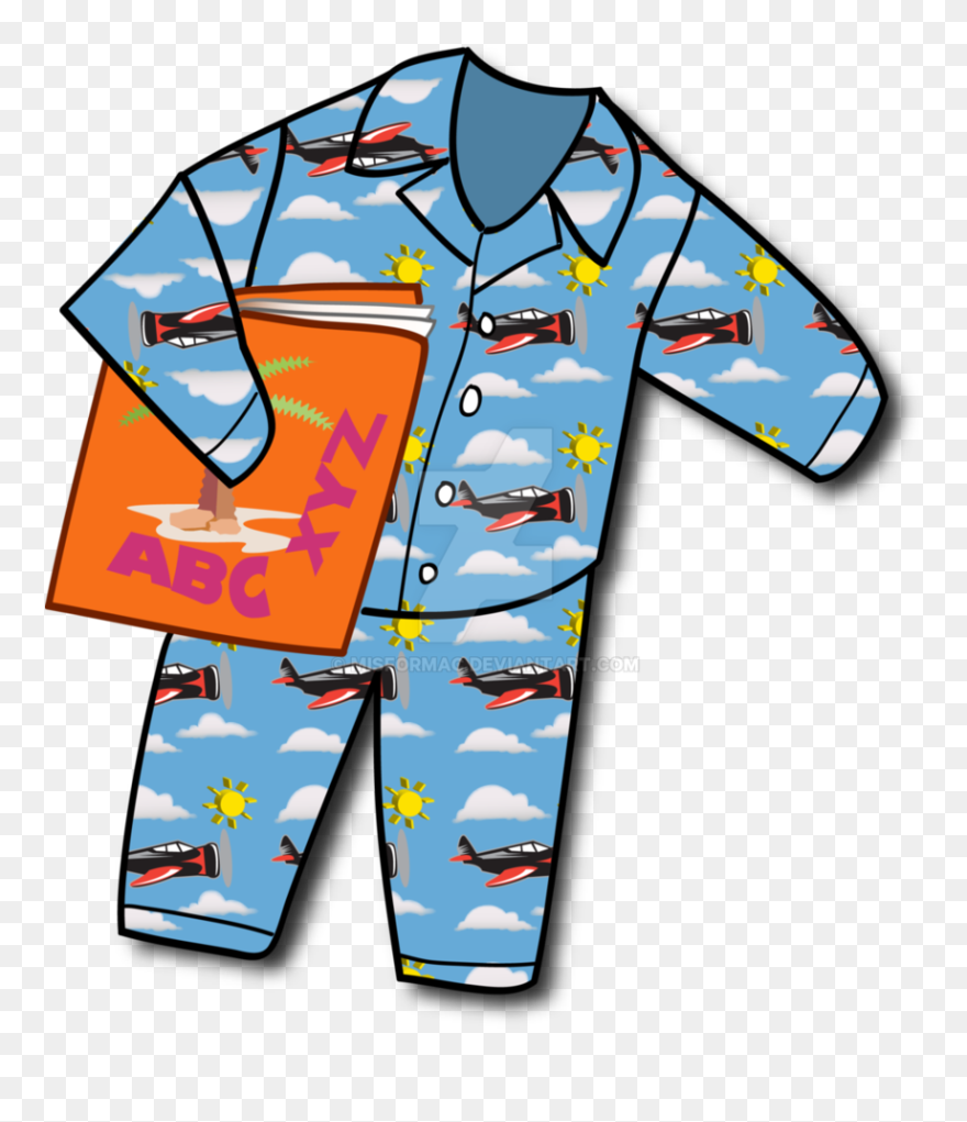 Kids Pajamas By Misformac - Kids Pajamas Clipart - Png Download