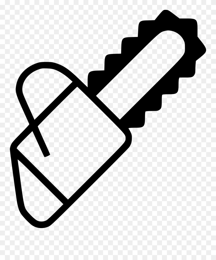 Chainsaw - Scalable Vector Graphics Clipart