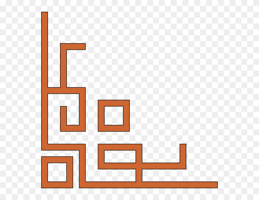 Free Vector Orleans Express Lower Left Corner Clip - Chinese Border Clip Art - Png Download