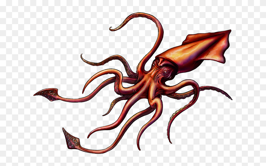 Kraken Transparent Female - Kraken Png Clipart