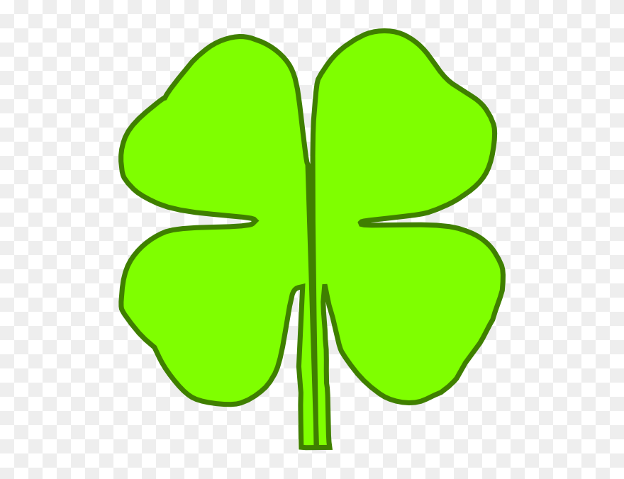 Trébol Verde Clipart