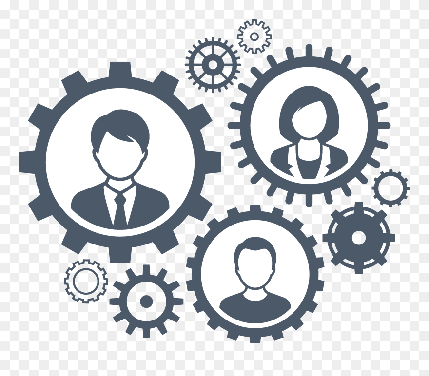 Employee Engagement Human Resource Management Organization - Human Resource Management Vector Clipart