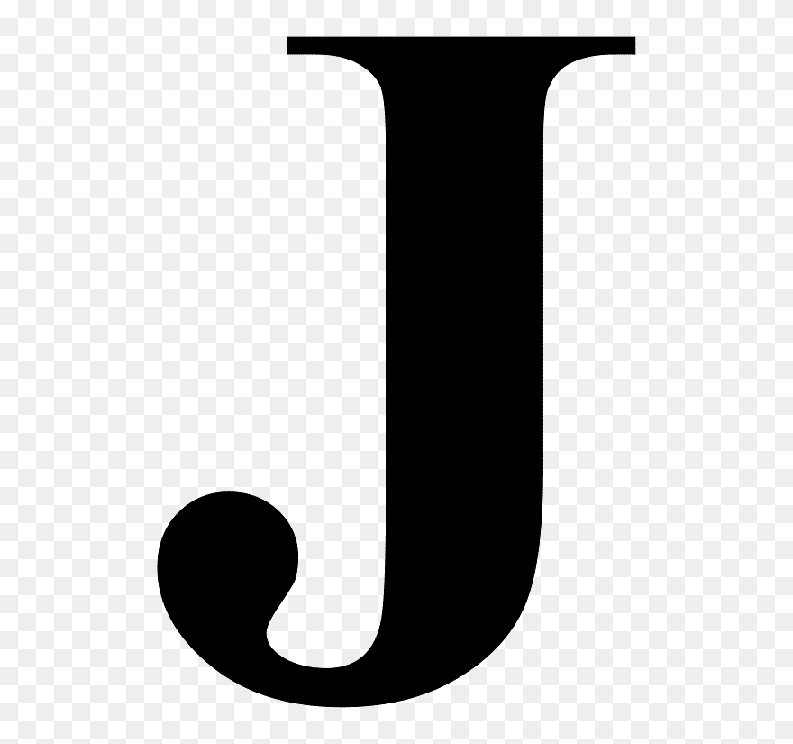 Letter J Png - Monogram Letters Clipart J Transparent Png