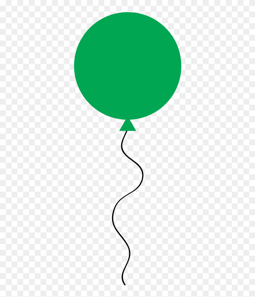 Leaf Green Clip Art - Clipart Balloon Green - Png Download