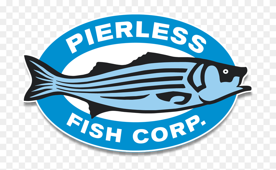 Pierless Fish Logo Clipart
