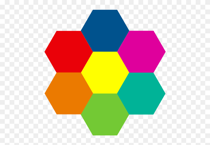 Flower Hexagon Clipart