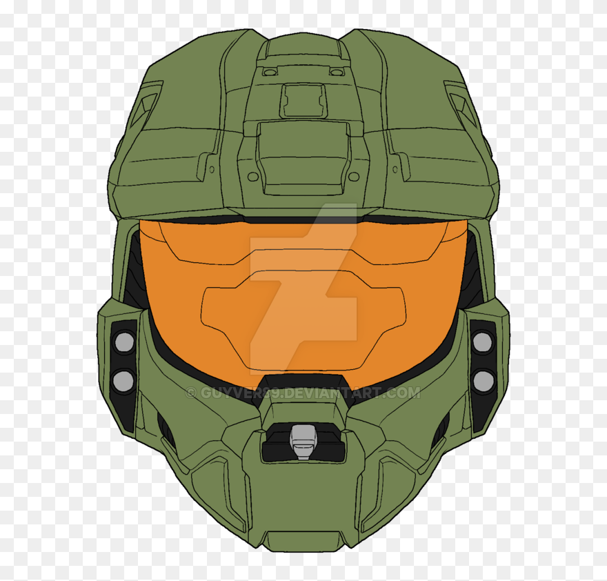 Halo Ammunition Mark Vi - Halo Mark Vi Helmet Clipart