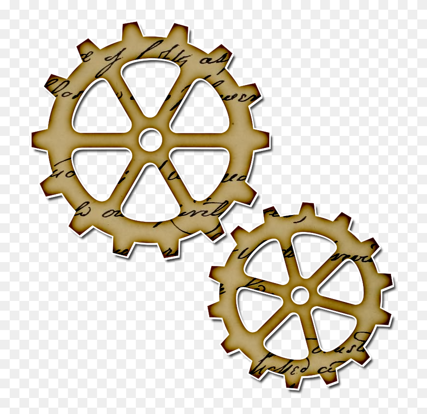 Free Gear Clipart - Clipart Gears Steampunk - Png Download