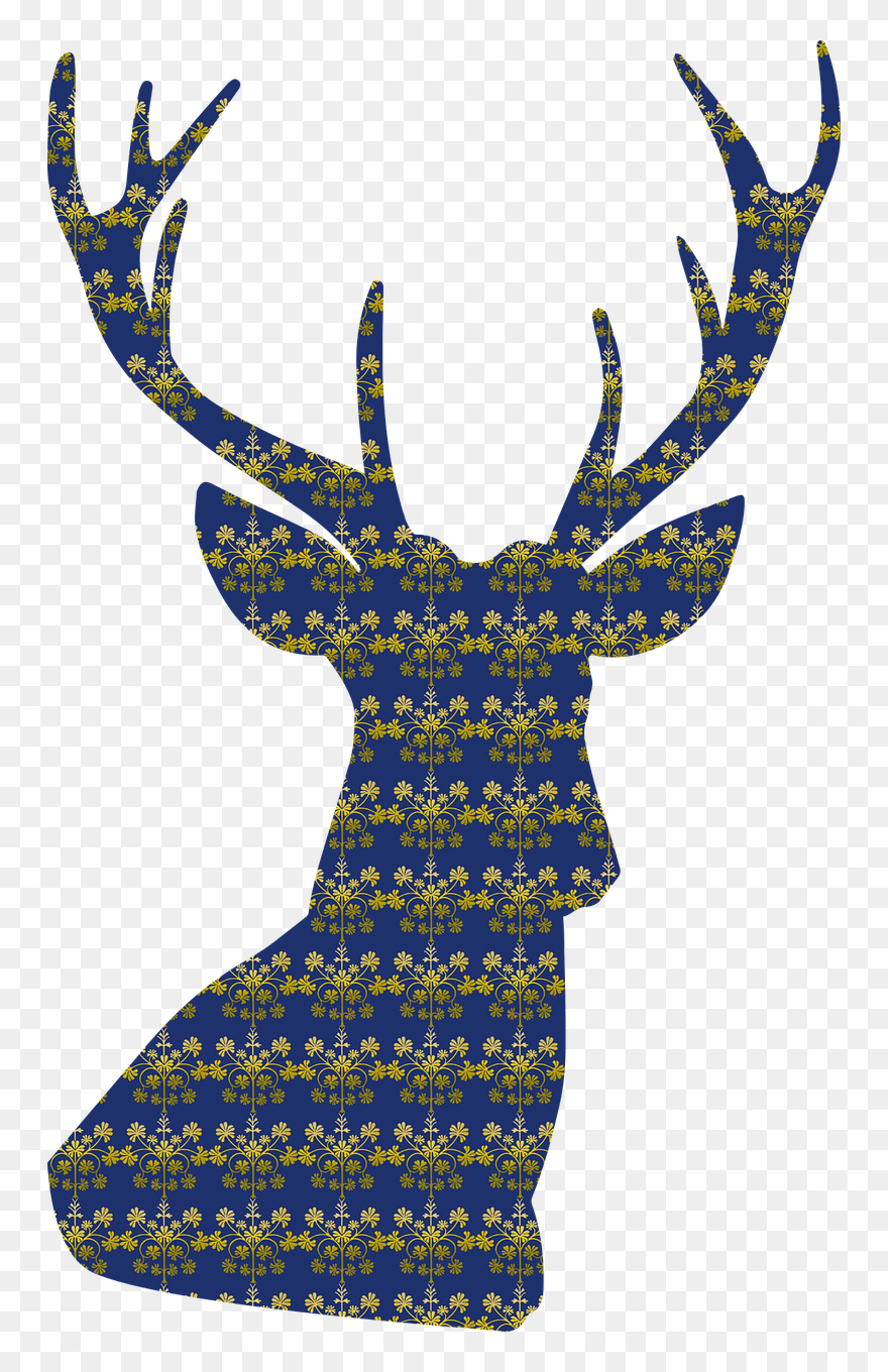 Deer Head Vector Png Transparent Clipart