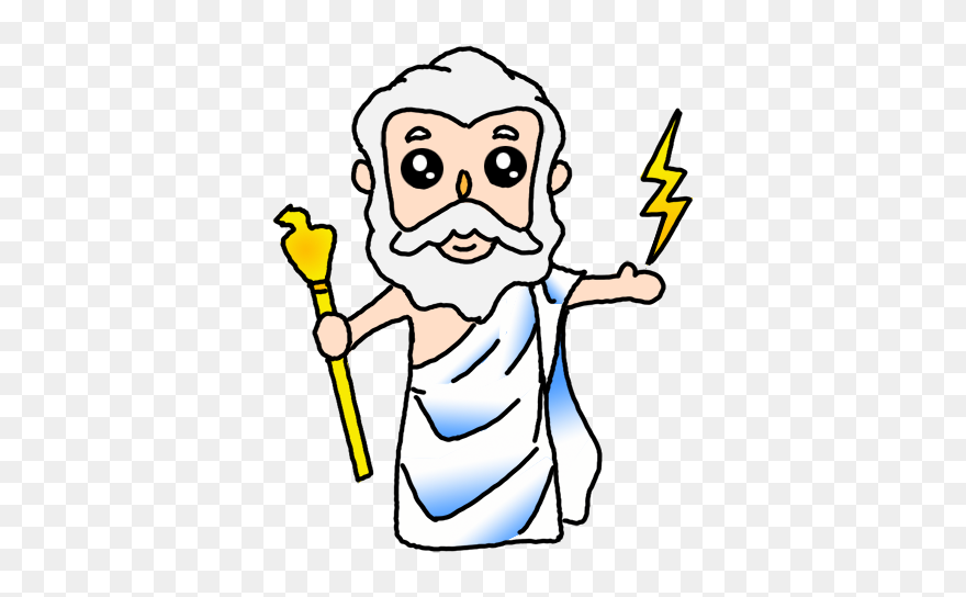 Zeus Drawing Easy Clipart