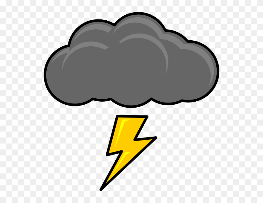 Thunderstorm Clipart - Png Download