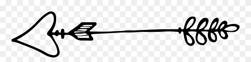 12 Hand Drawn Arrows - Hand Drawn Arrows Clipart - Png Download
