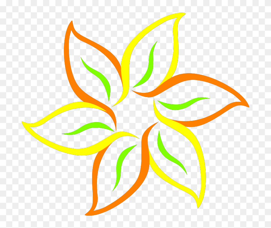 Southern Comfort Svg Clip Arts - Simple Flower Drawings - Png Download