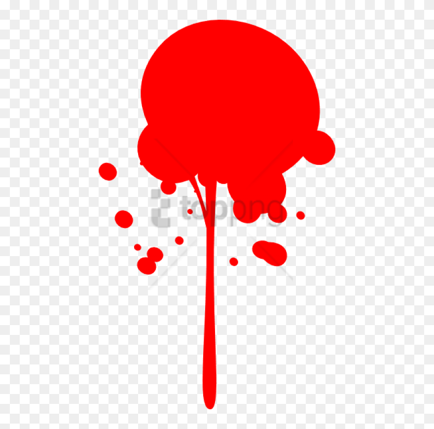 Free Png Red Paint Splash Png Png Images Transparent - Background Transparent Paint Splatters Clipart